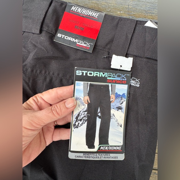 Stormpack Sunice Men’s Ski Pants – Black – New With Tags – Insulated Snow Pants - Picture 13 of 16